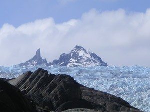 Mountain and Glacier