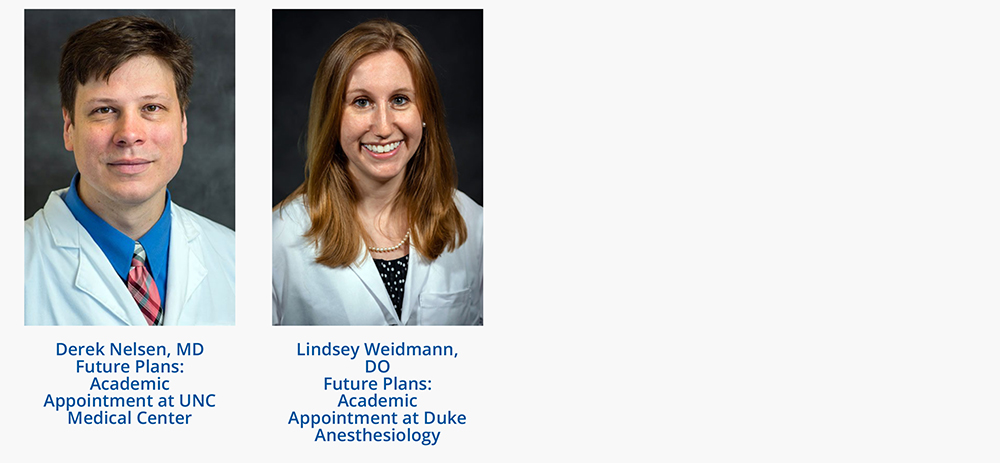 Drs. Derek Nelsen, Lindsey Weidmann