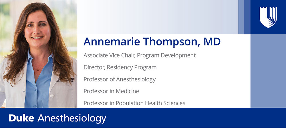 Dr. Thompson Appointed to Associate Vice Chair Position