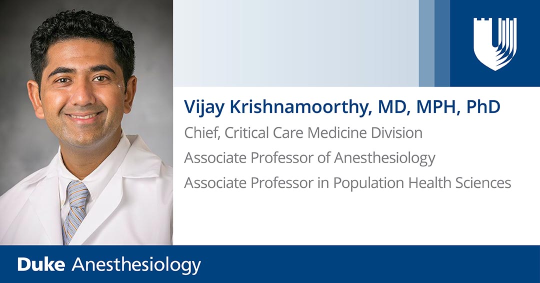 Dr. Vijay Krishnamoorthy