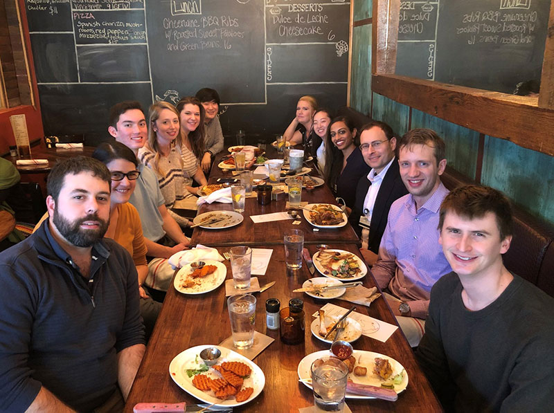 PORT Lab Thanksgiving luncheon, November 2019