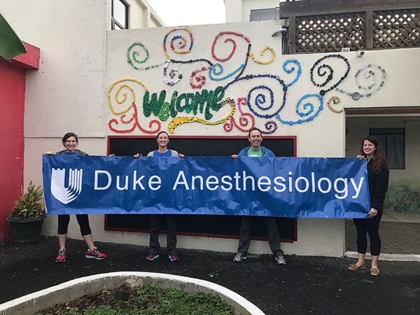 Duke Anesthesiology in Guatemala City, Guatemala