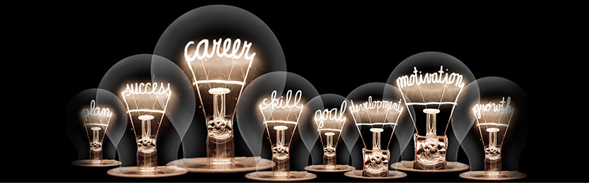 Faculty Development - Light Bulb Graphic
