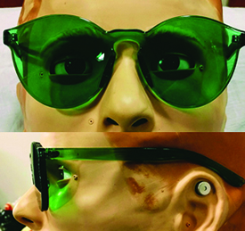 Green light glasses