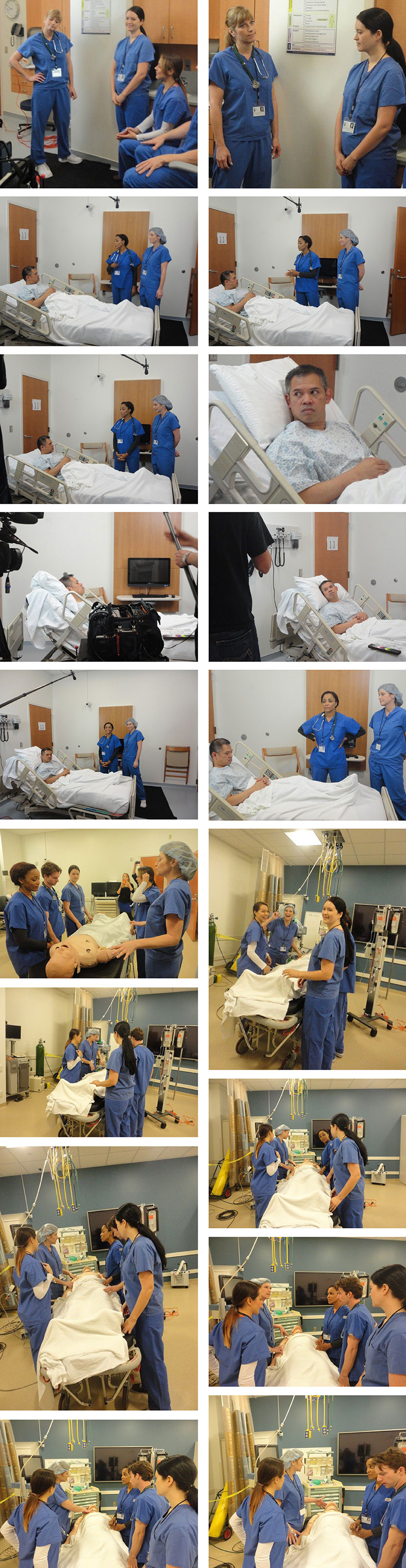 Simulation Center Handover Project collage