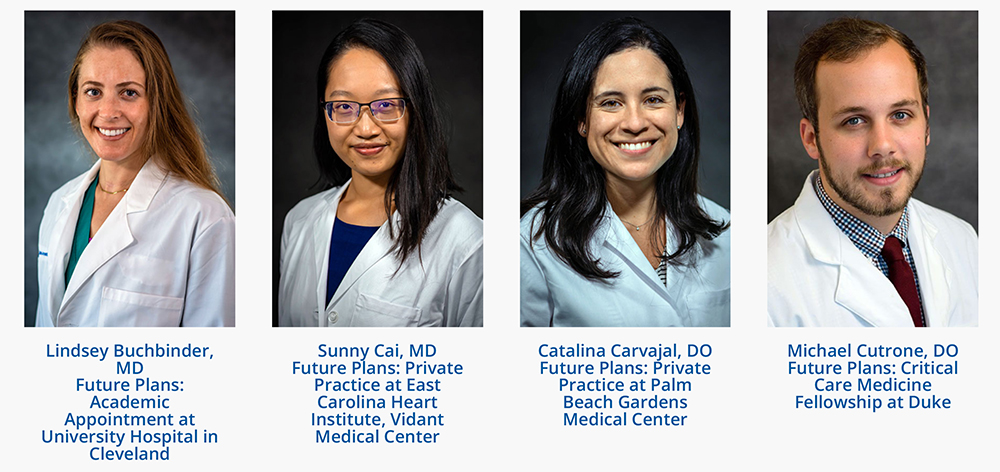 Drs. Lindsey Buchbinder, Sunny Cai, Catalina Carvajal, Michael Cutrone