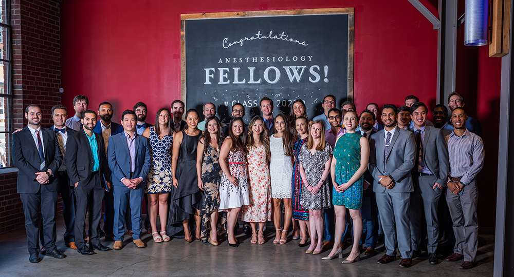 2021-2022 Duke Anesthesiology Fellowship Graduates