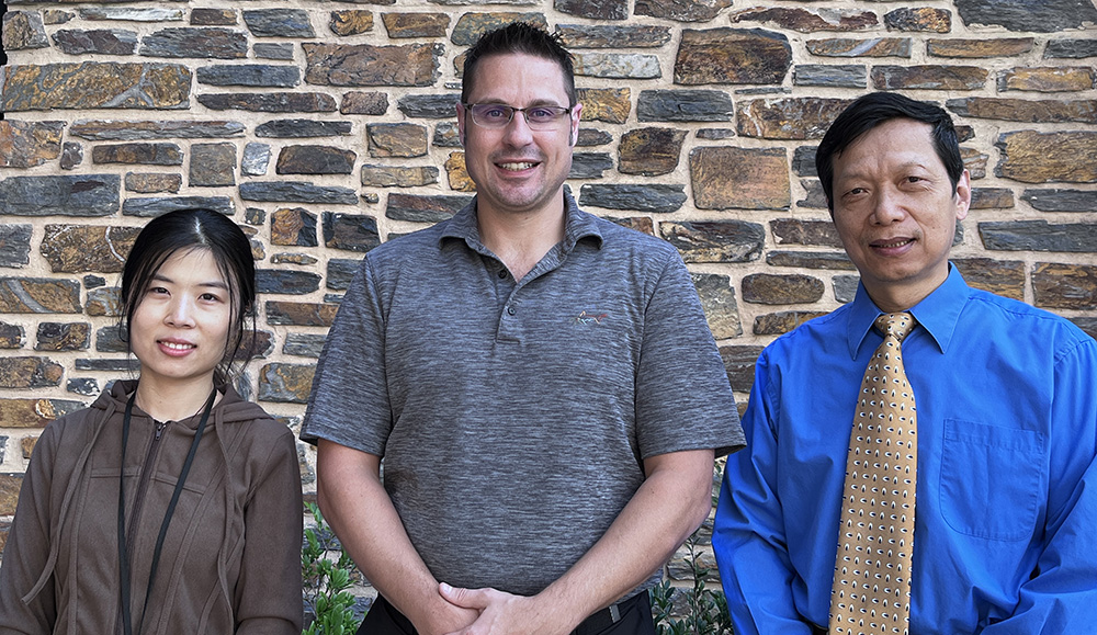 Left to Right: Drs. Jamie Privratsky, Yanting Chen, Hoaxing Sheng