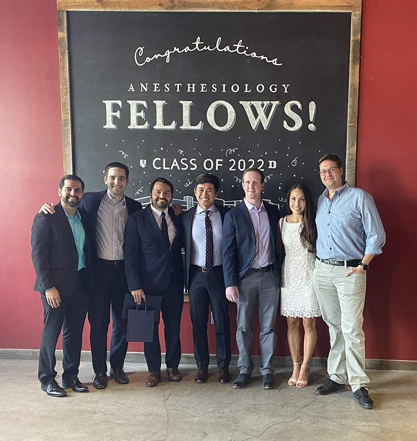 L to R: Dr. Daneel Patoli, Dr. Michael Martinez, Dr, Estuardo Saravia Fernandez, Dr. Matthew Li, Dr. Sean Moore, Dr. Megan Fah. Dr. Russell-John Krom. Not pictured: Dr. Blair Costin