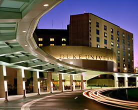 Duke University Medical Center Hospital at Night