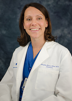 Amelia Fiore, CRNA Chief Nurse Anesthetist
