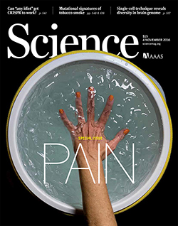 November 14, 2016 issue of Science magazine
