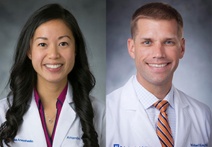 Drs. Amanda H. Kumar and Michael L. Kent