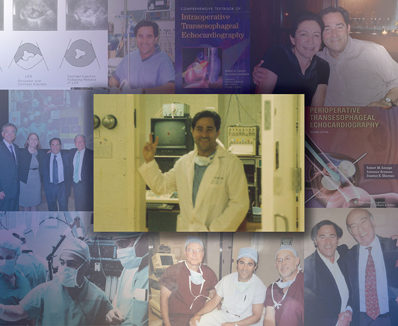 Dr. Aronson receives his Outstanding Achievement in Perioperative Echocardiography Award