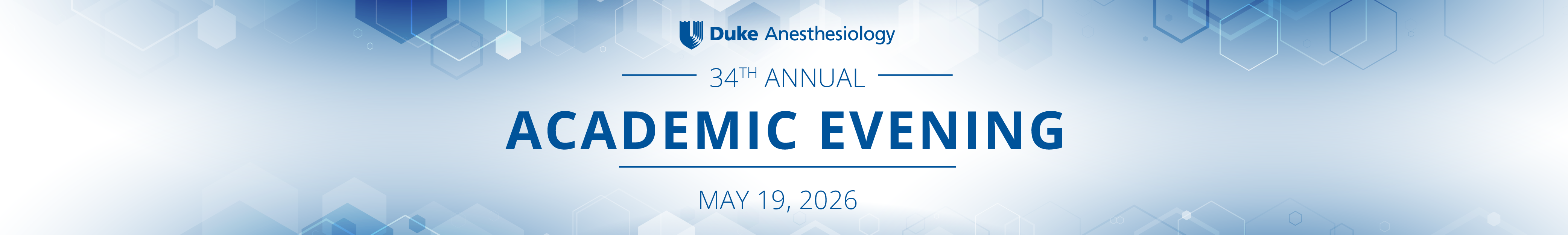 34th Annual Academic Evening