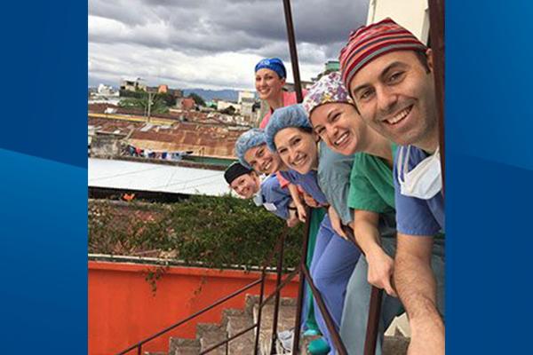 Dr. Taicher and others in Haiti 2017