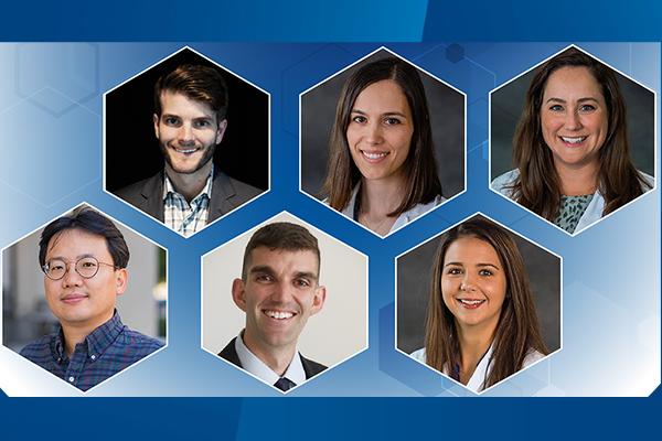 Left to Right: Shin Kyung Kim, Lauriane Guichard, Ashley McNeil, Tim Beck, George Cortina, Katie Herbert