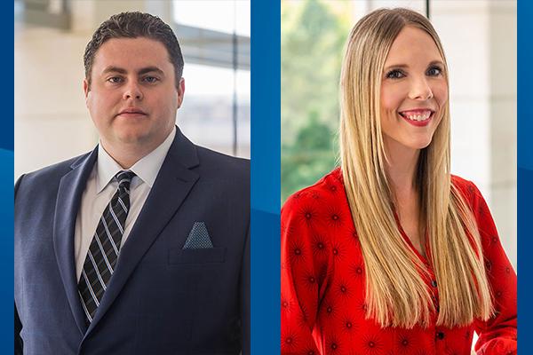 Jack Newman and Stacey Hilton