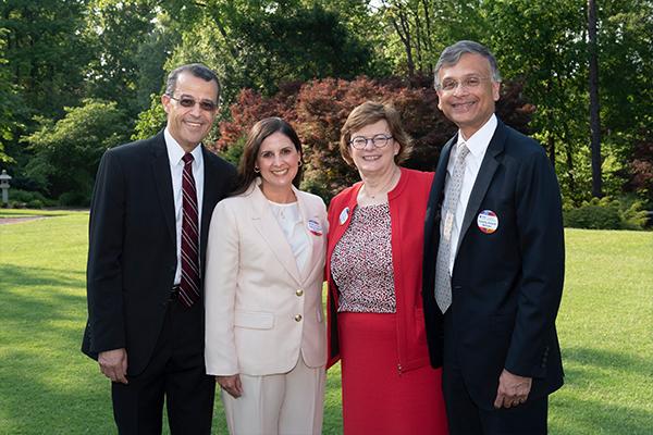 Drs. Ashraf Habib, Jennifer Dominguez, Catherine Kuhn, and Joseph Mathew, selected as recipients of a School of Medicine Faculty Award