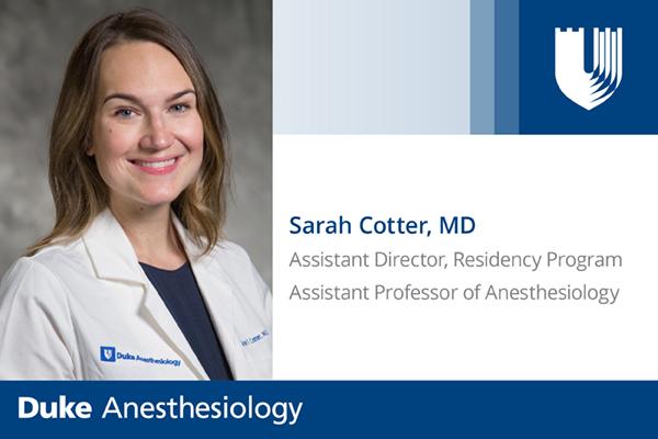 Sarah Cotter, MD