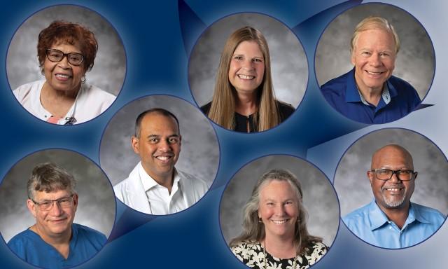 Dr. Richard Moon pictured with other "Duke Stars"