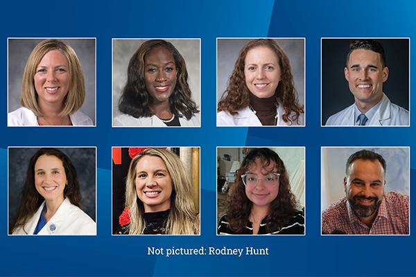 Erin Manning, MD, Adjoa Boateng Evans, MD, Abigail Melnick, MD, Adam Brown, MD, Lawrence Aristizabal, CRNA, Emily Schleicher, CRNA, Danielle Butler, CRNA, Emily Zelaya Diaz, and Rodney Hunt