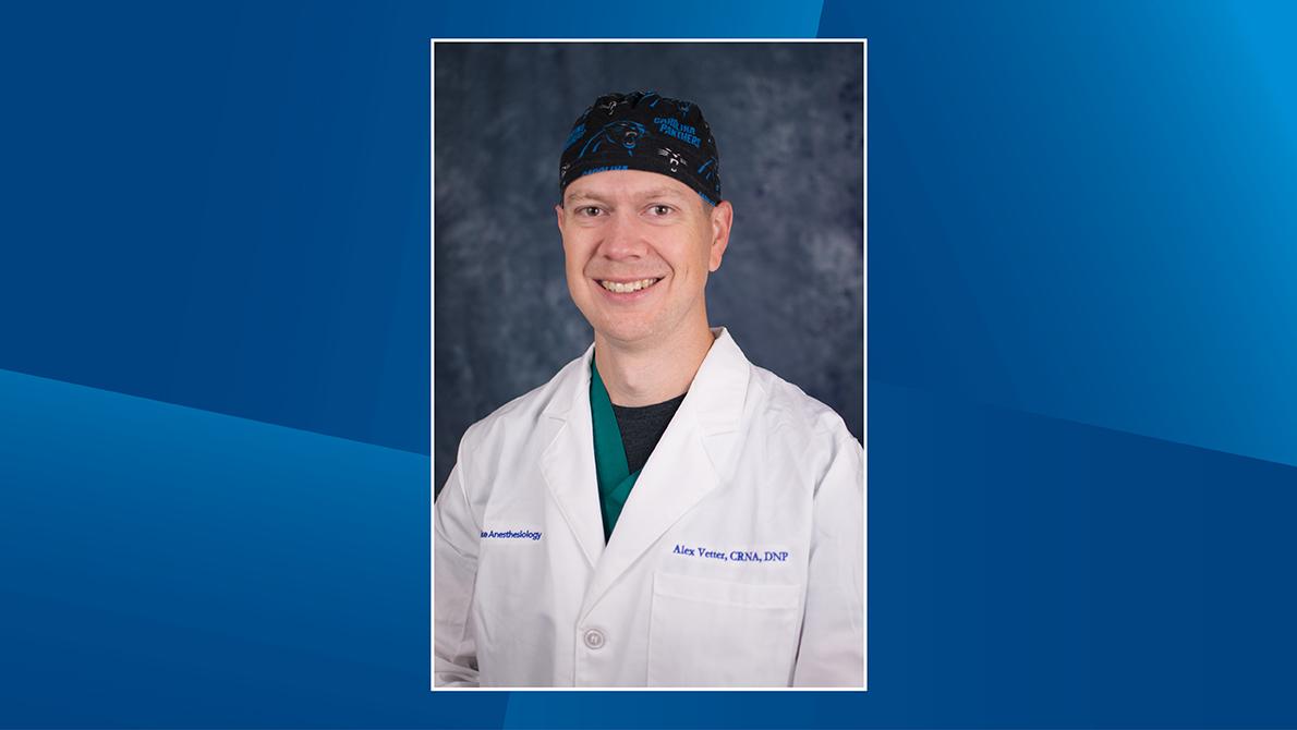 Alex Vetter, CRNA