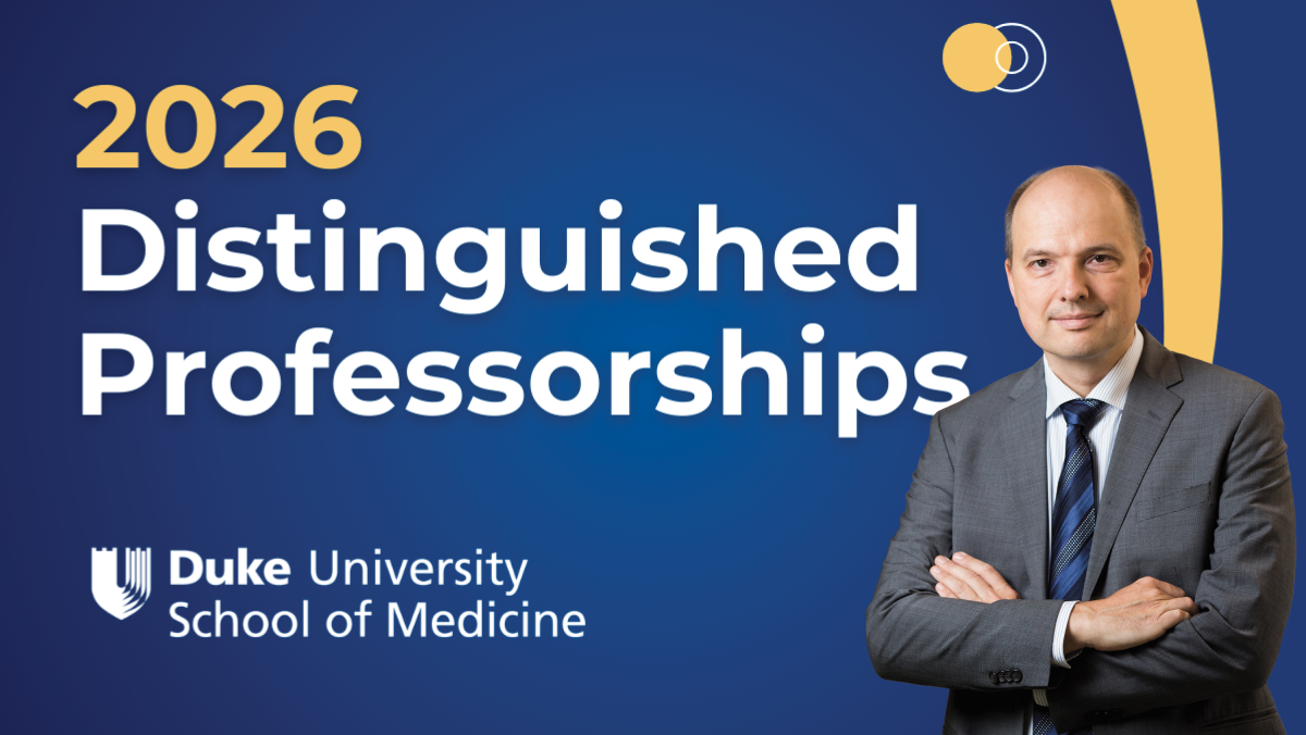 Dr. Sven-Eric Jordt, PhD - 2026 Distinguished Professor