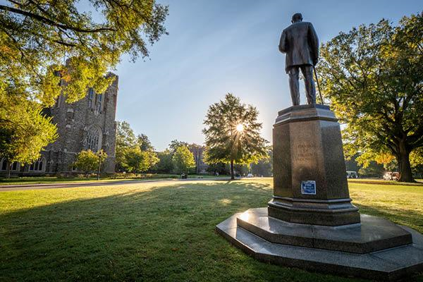 James B. Duke statue