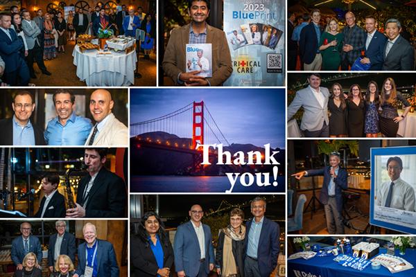 Thank you! Collage of ASA 2023 Alumni Event held in San Francisco.