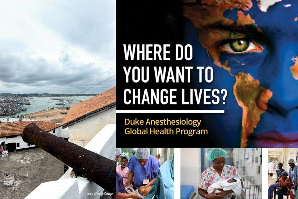 Global Health Banner for BluePrint Magazine