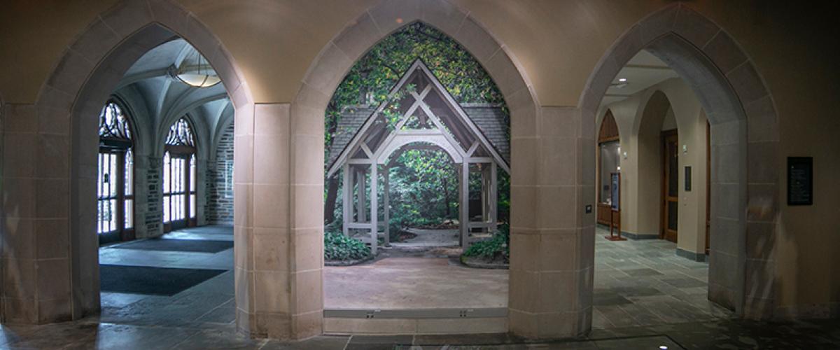 Bloomquist Library Arch