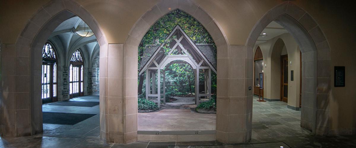 Bloomquist Library Arch