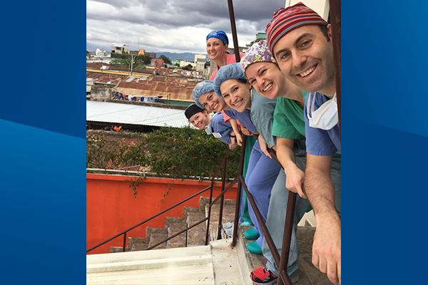 Dr. Brad Taicher and team in Guatemala City, Guatemala