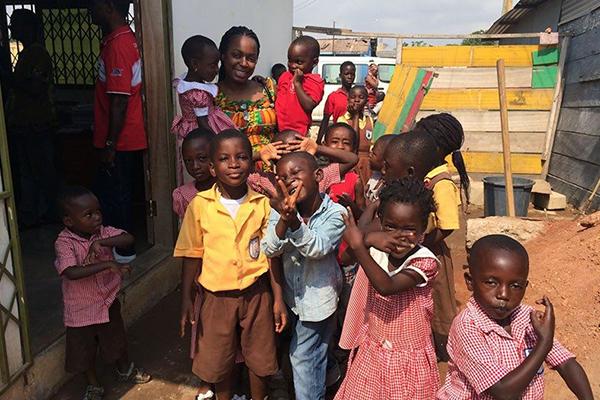 Visiting children at a primary school in a poor area of Accra. Their appreciation for education at such an early age was amazing and made them wise beyond their years.