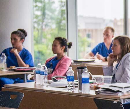 Duke Anesthesiology Residents at Lecture