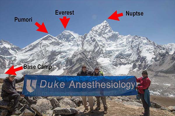 Duke Anesthesiology on Kala Patthar