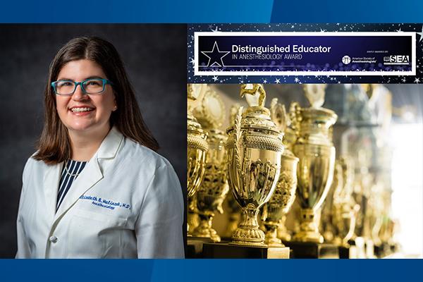 Elizabeth Malinzak, MD, FASA, recipient of the ASA-SEA Distinguished Educator in Anesthesiology Award