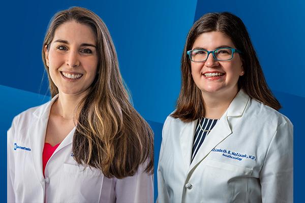 Drs. Leah Acker and Elizabeth Malinzak