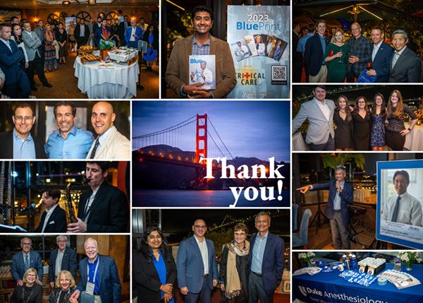 Thank you! Collage of ASA 2023 Alumni Event held in San Francisco.