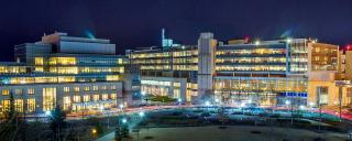 Duke Medicine Pavilion at Night