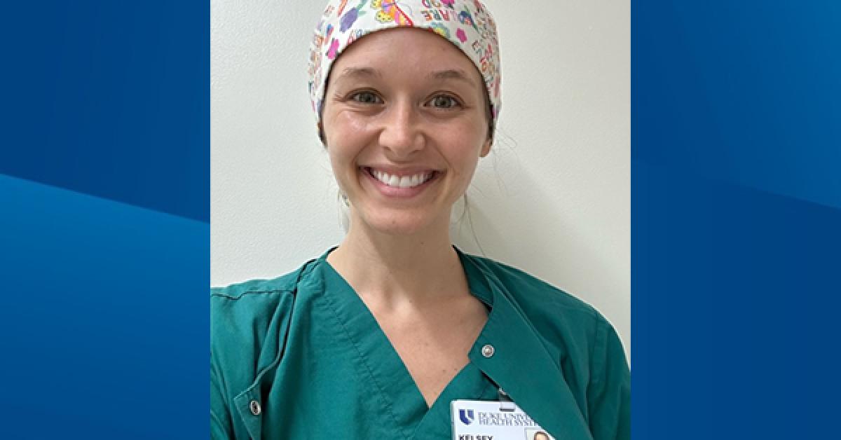 Fist Bump for Kelsey Getzloff, CRNA Duke Department of Anesthesiology