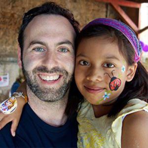 Dr. Taicher with Guatemalan Girl