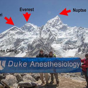 Duke Anesthesiology on Kala Patthar