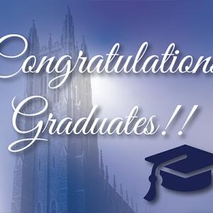 Congratulations Graduates graphic