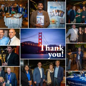 Thank you! Collage of ASA 2023 Alumni Event held in San Francisco.
