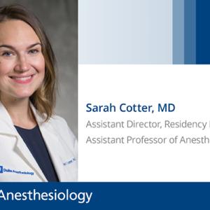 Sarah Cotter, MD