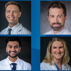 JJ Ward, MD, Michael Bullock, MD, Pavan Devarasetty, MD, & Gina Russell, MD