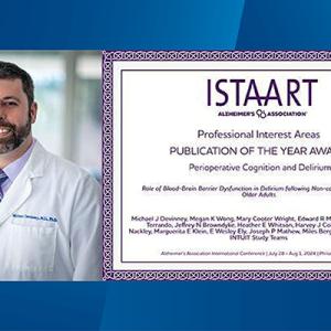 Dr. Devviney's Duke Delirium Research Earns ISTAART Accolade