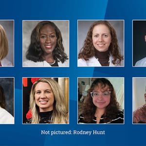 Erin Manning, MD, Adjoa Boateng Evans, MD, Abigail Melnick, MD, Adam Brown, MD, Lawrence Aristizabal, CRNA, Emily Schleicher, CRNA, Danielle Butler, CRNA, Emily Zelaya Diaz, and Rodney Hunt